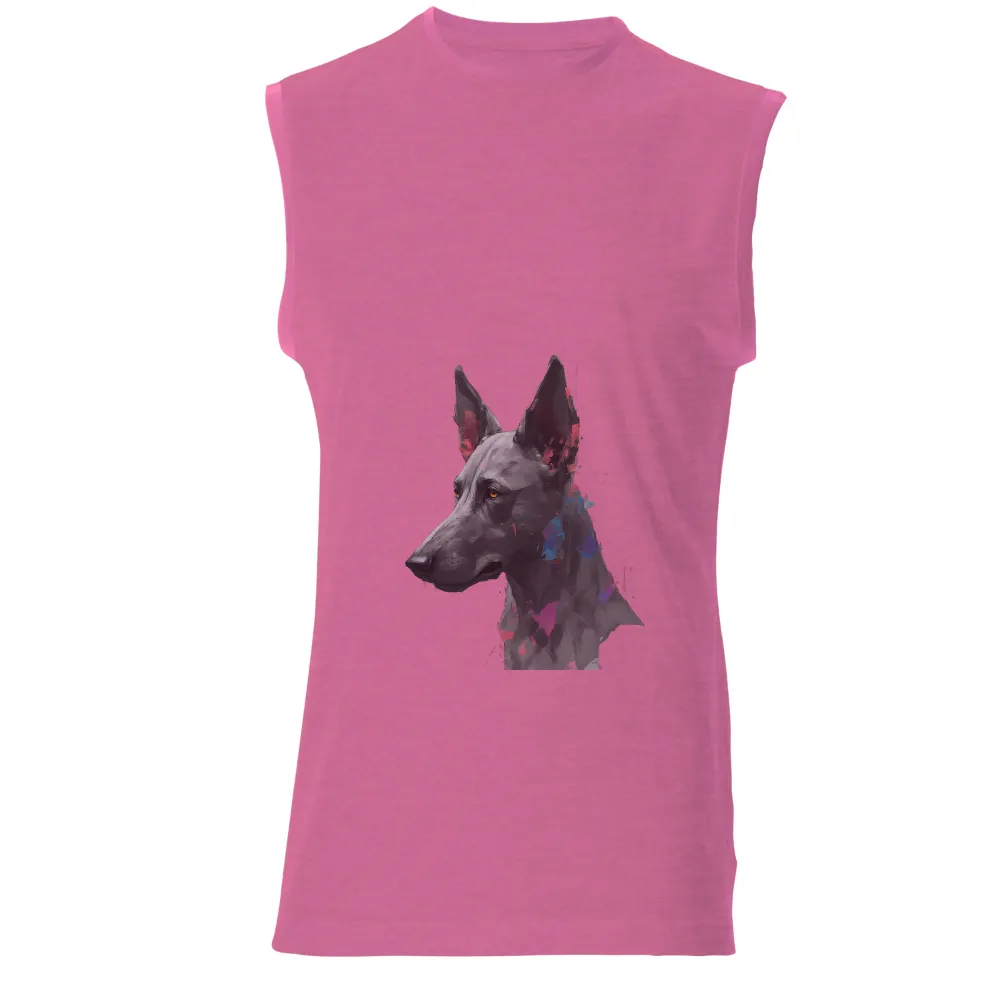 TShirt Design: Luna - The Spirit of Loyalty and Love| alert ears