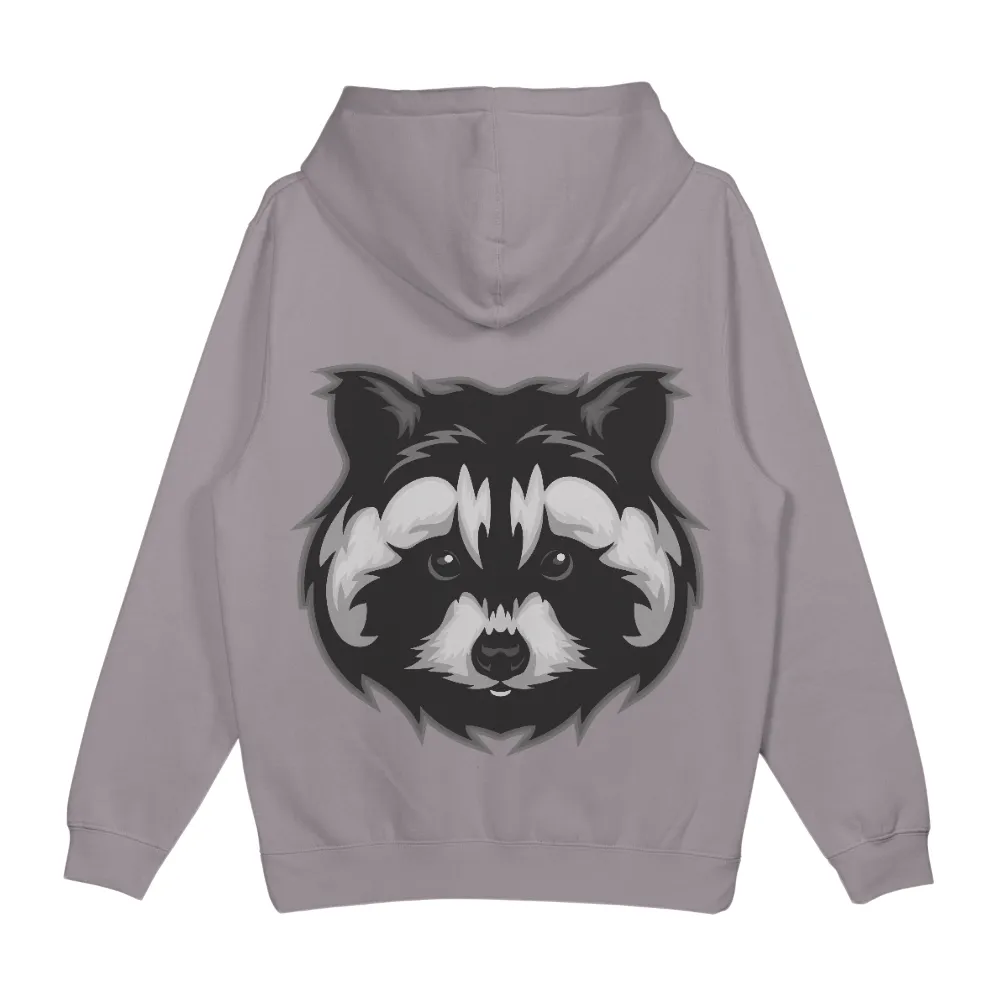 Custom T-Shirt Printing: Remy the Resilient Raccoon - Artistic Urban Design|urban sun shirt