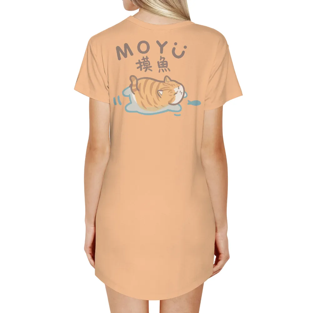 T-Shirts Custom: Moyu Sleeping - Whimsy and Warmth|i love drinking pool water shirt