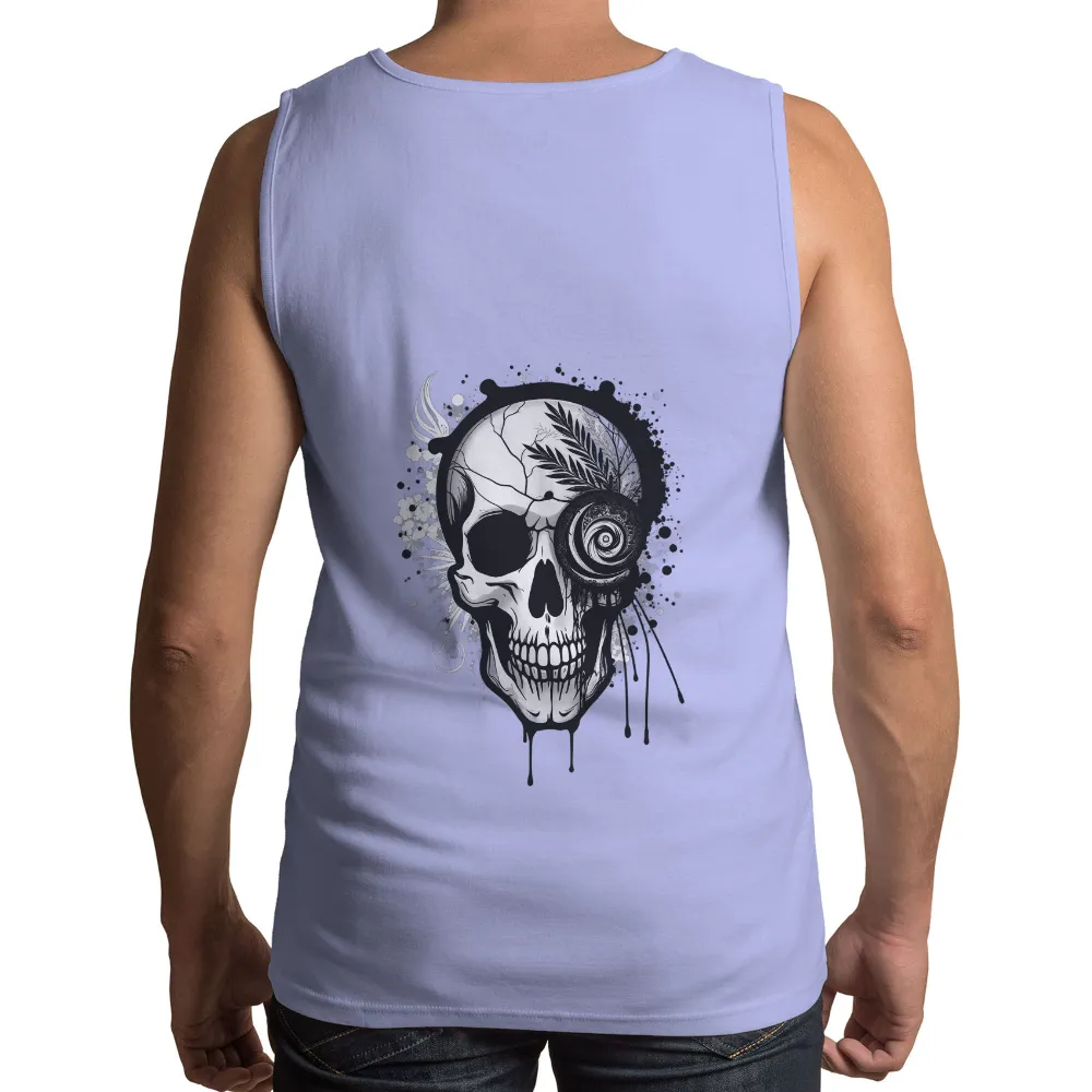 Graphic Tees: Skull Vortex - Artistic Designs in Pop Culture and Cyberpunk|dead city merch