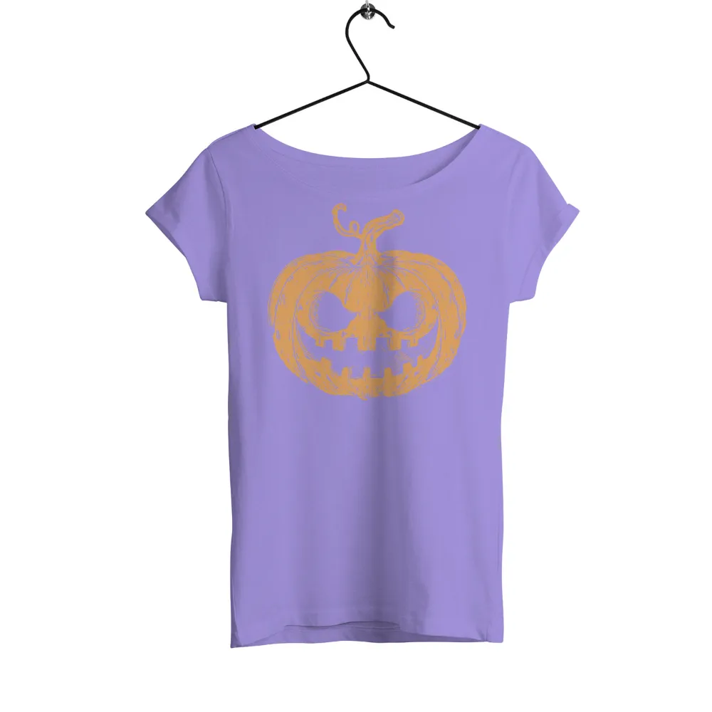 Custom Tee Shirts: Spooky Whimsical Pumpkin Design for Halloween|frank ocean custom knit