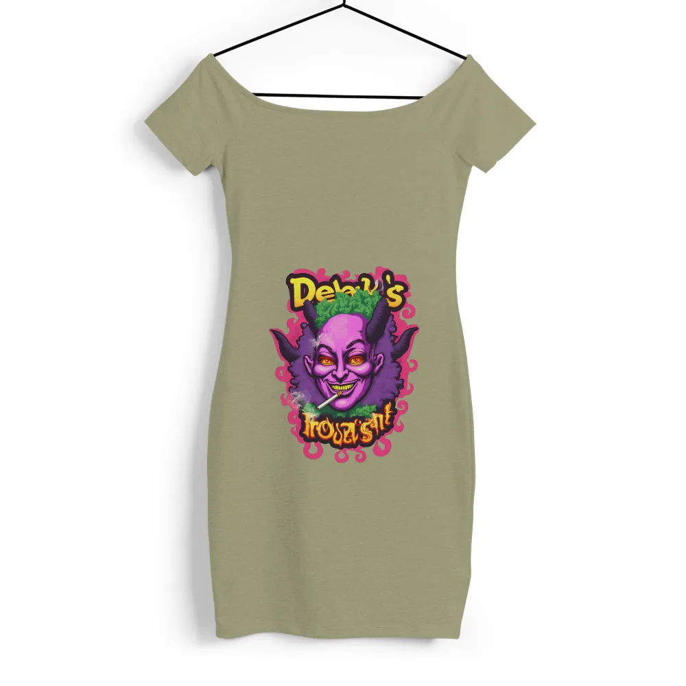 TShirt Design: Jester's Debauched Charm|lady pink street art