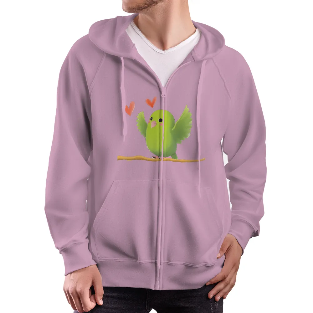 Custom Tee Shirts: Spread Love and Joy with Pip the Green Bird|white cute t shirt roblox