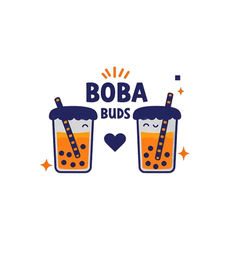 T-Shirts Custom: Boba Buds - Cute Friendship Design