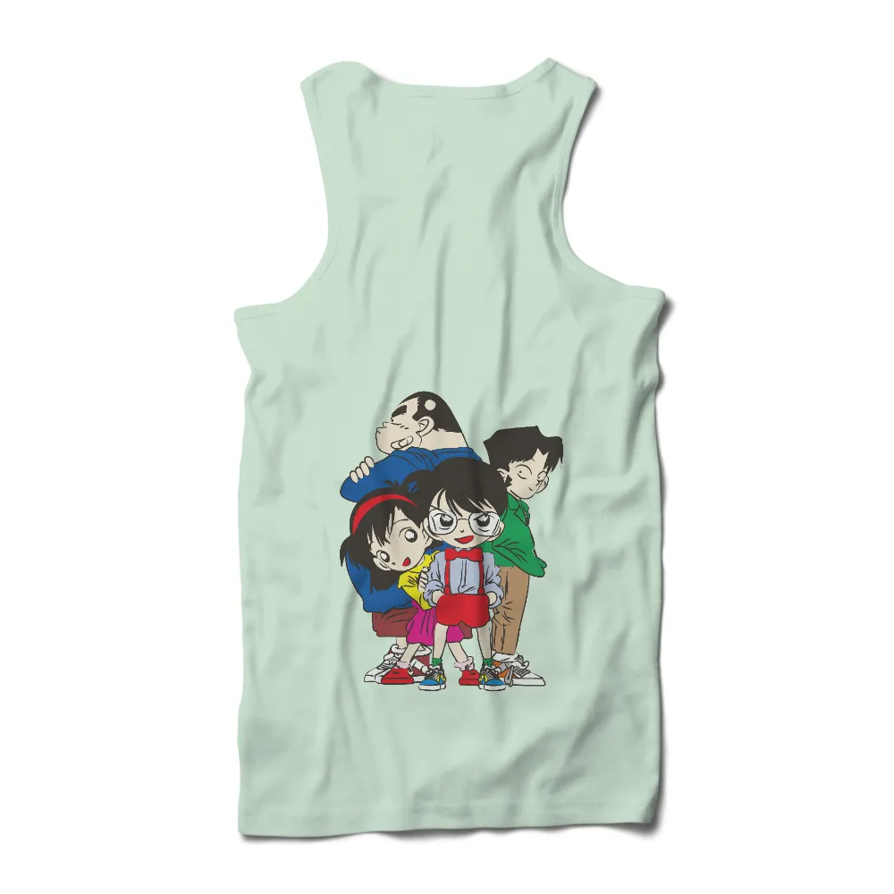 Detective Conan Custom T-Shirts: Celebrate Friendship and Adventure with Vibrant Anime Design|friends blue jays shirt