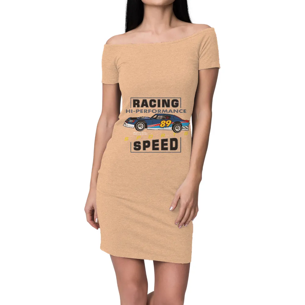 Customized Tee Shirts: Racing Hi-Performance Speed|bleached racing shirts