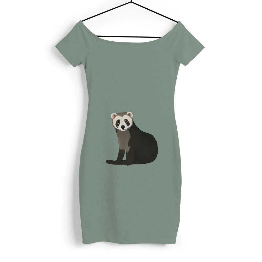 TShirt Design: Embrace Your Inner Child with a Playful Ferret|cute easter tops