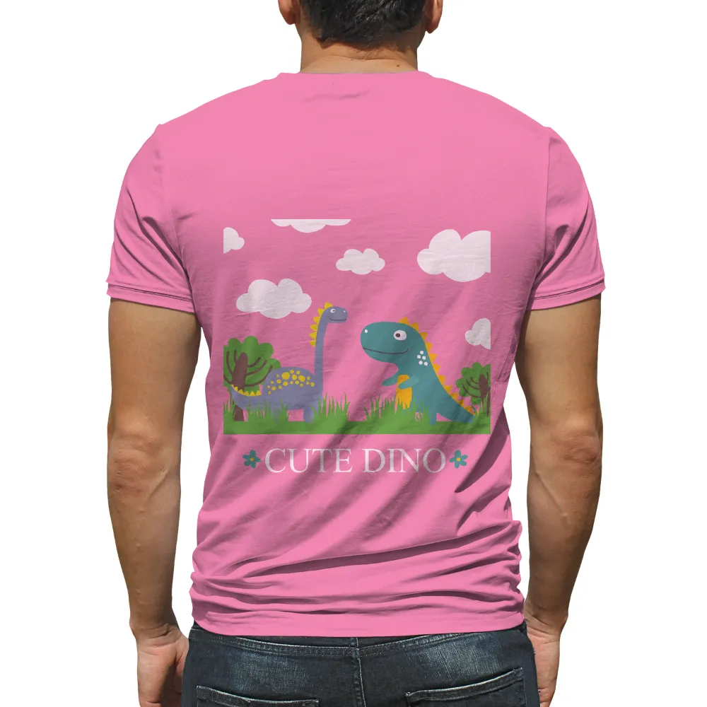 Shirts Graphic Tees: Explore the Whimsical World of Cute-Dino|cute summer tops to wear with jeans