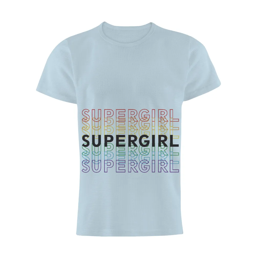 Shirts Graphic Tees: Supergirl Power - Empowering Superheroes|superhero t shirts online shopping