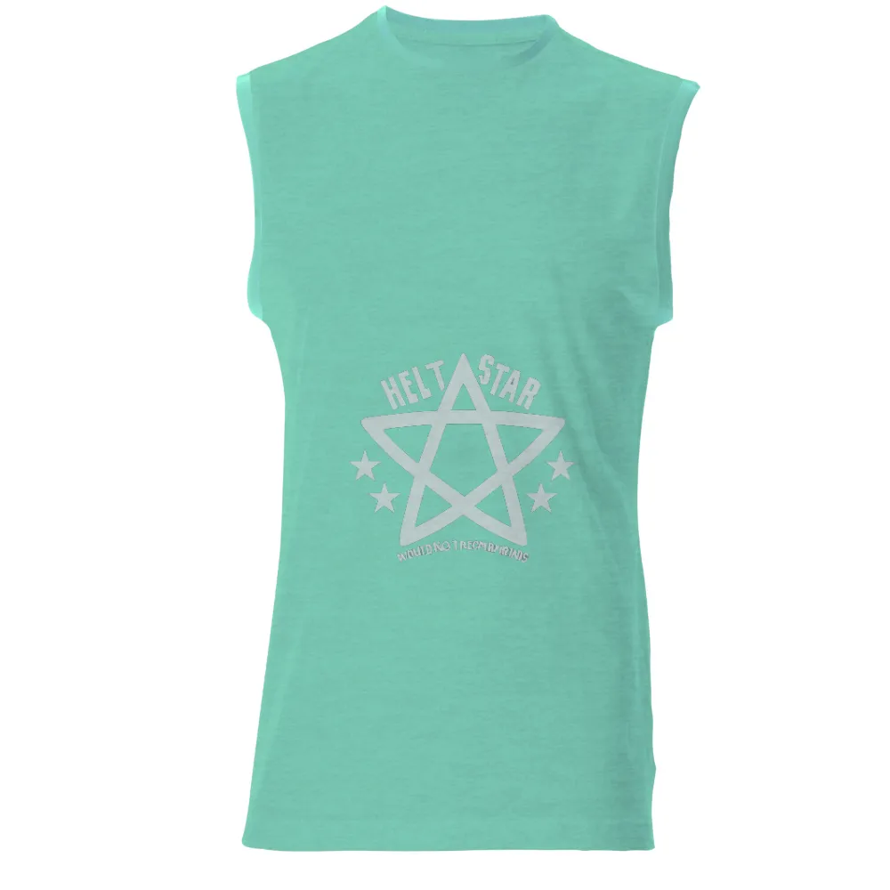 Customized Apparel with Star, Pentagram, and Vintage Design|fear of god essentials star tee