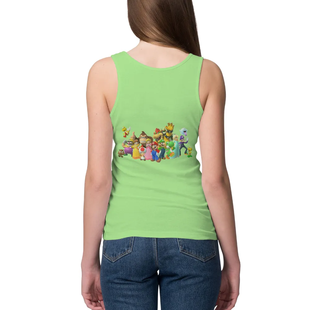 T-Shirts Pattern: Colorful Characters in a Magical Kingdom|alice in wonderland family shirts