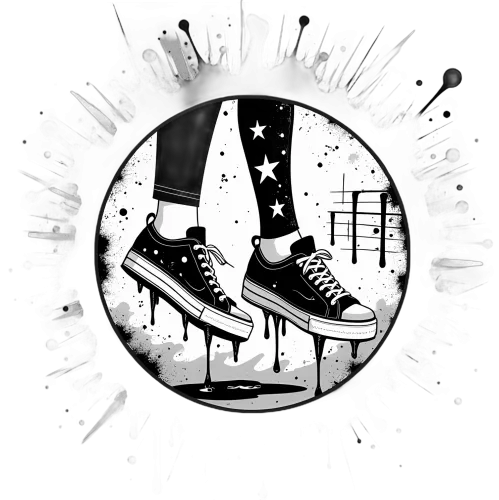 T-Shirt Printing: Step into the Rhythm - Artistic Sneakers Design