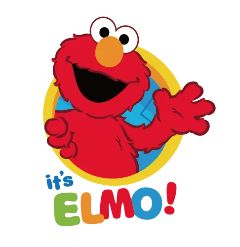 TShirt Design: Elmo's Global Adventure - Pop Culture, Friendship, Diversity