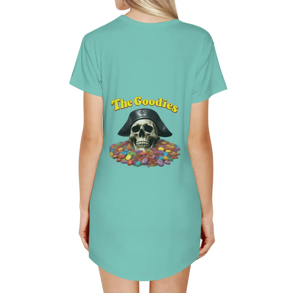 T-Shirt Printing: The Goodies - Skull and Candies Design| skull and candies design