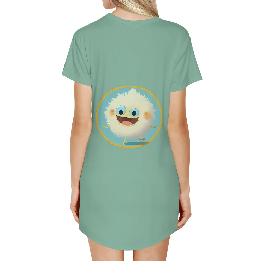 TShirt Design: Fluffy Joyful Creature|happy holidays with cheese shirt