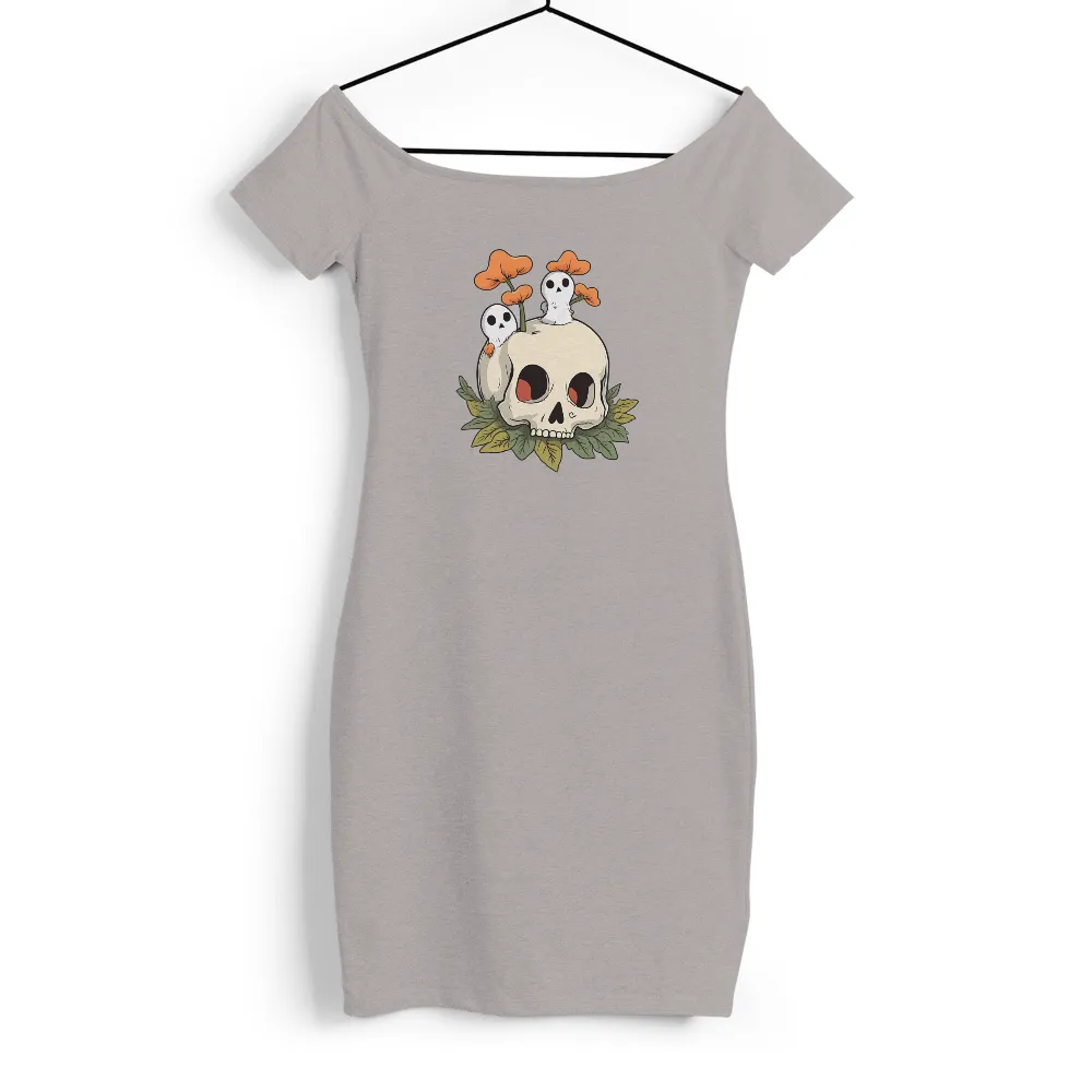 Graphic Tees: Skull and Ghosts - Life and Death Harmony|skull shirt animal crossing