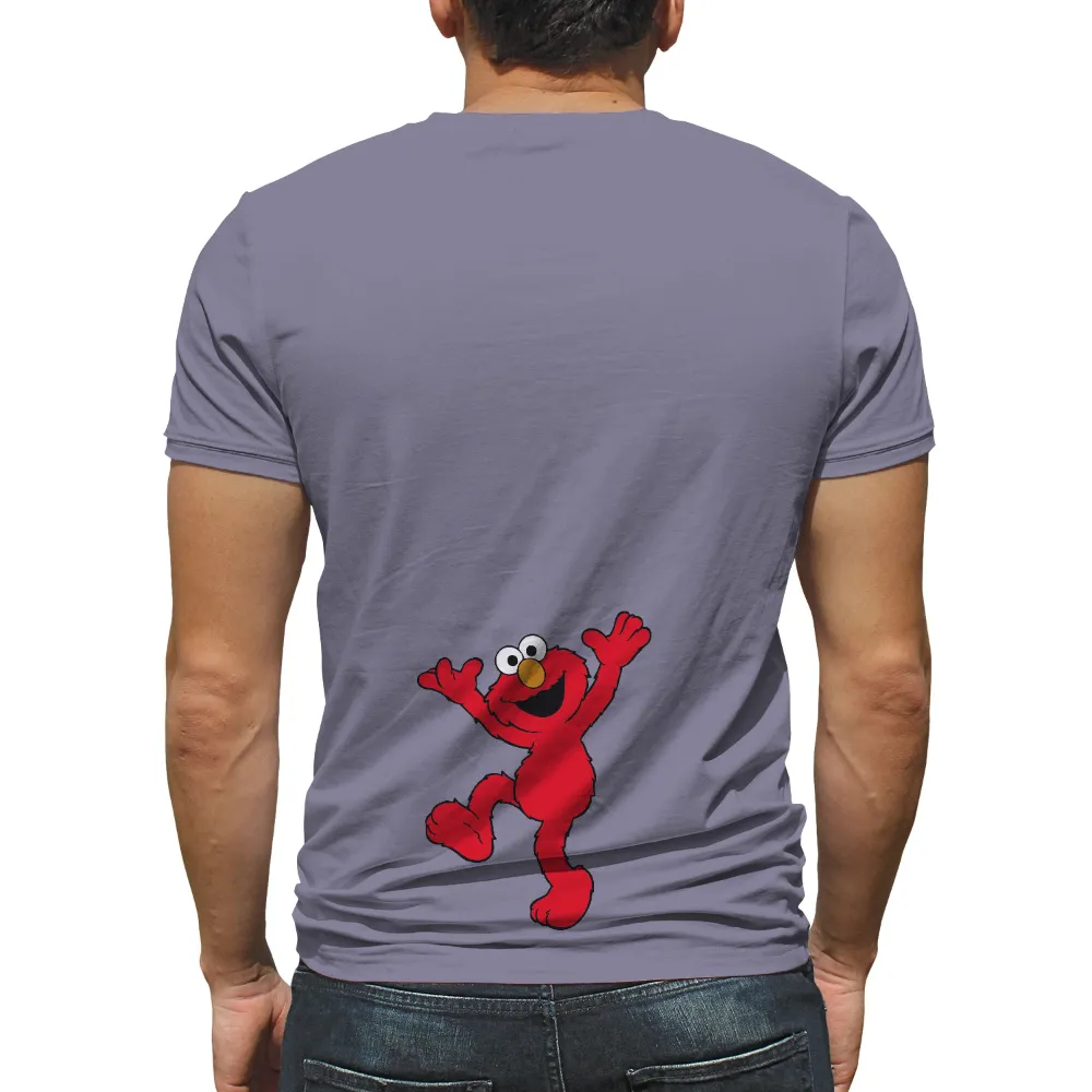 Graphic Tees: Spread Joy with Elmo's Infectious Smile|buffalo bills cartoon shirt