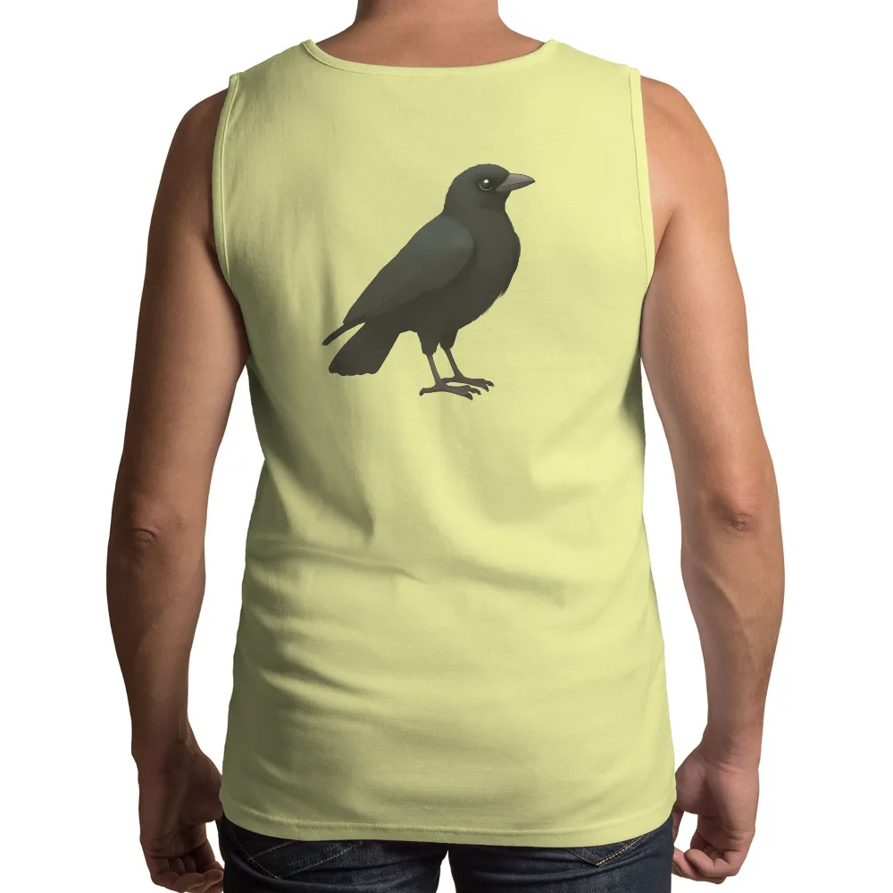 Shirts Graphic Tees: Midnight Crow - Wisdom and Mystery|suck at fantasy football shirt