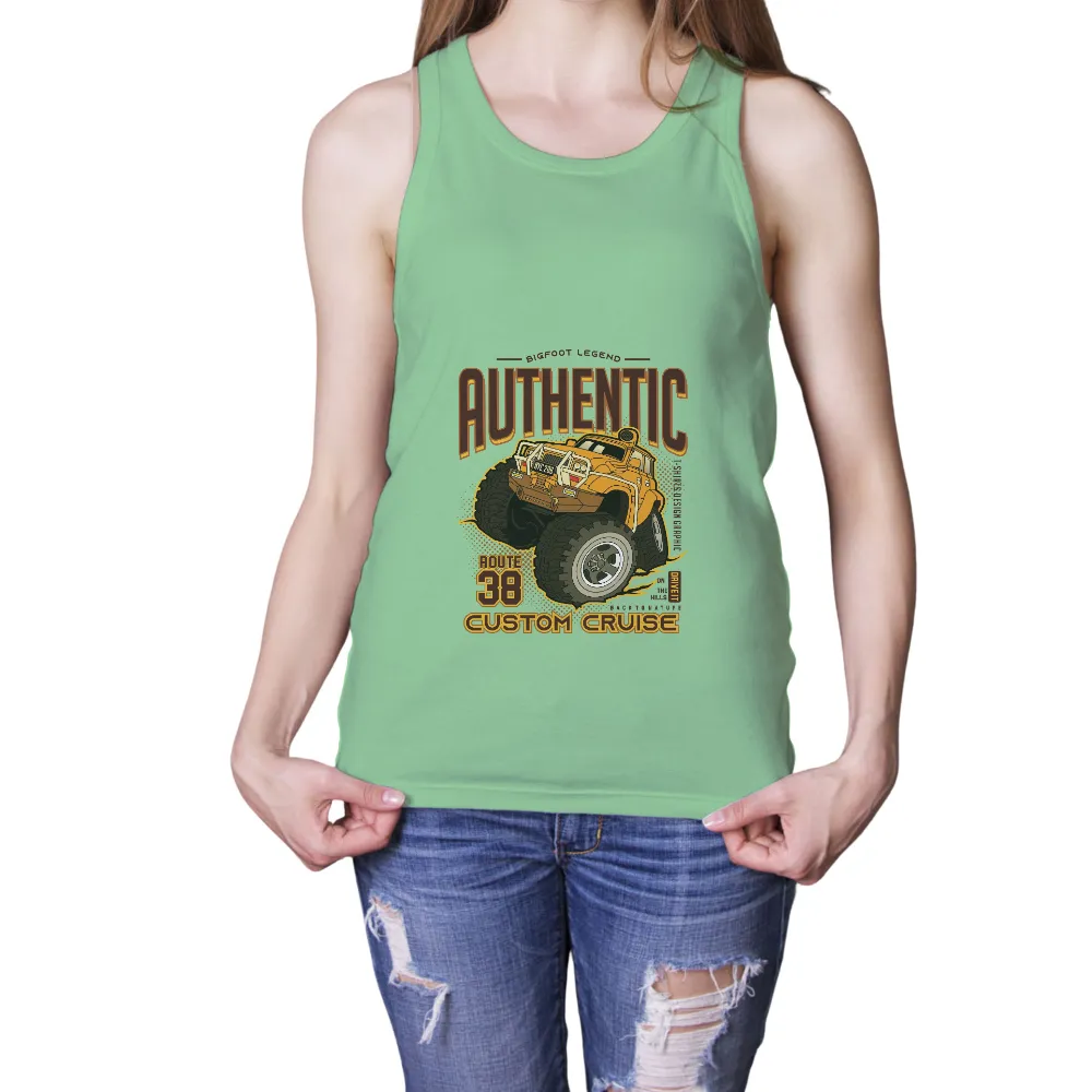 T-Shirts Design: Authentic Monster Truck Adventure|enes freedom t shirt