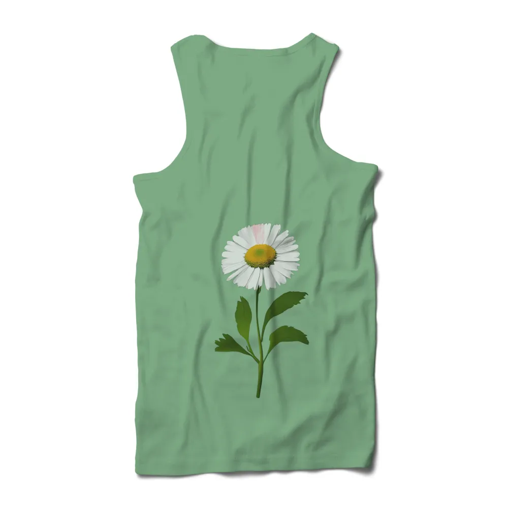 Custom Tee Shirts: Unique Daisy - Artistic Design|create a shirt design free online