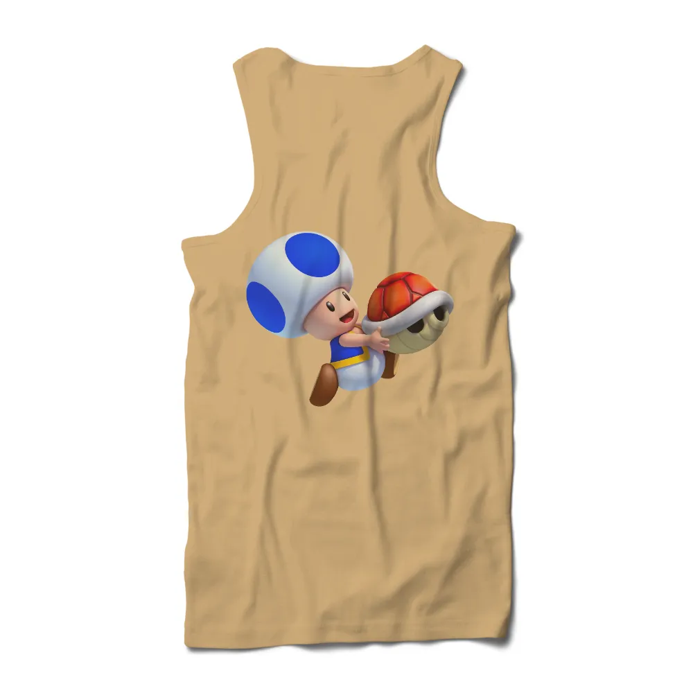 T-Shirt Printing: Toad's Unexpected Friendship - Gaming Adventure|john cena shirt super mario