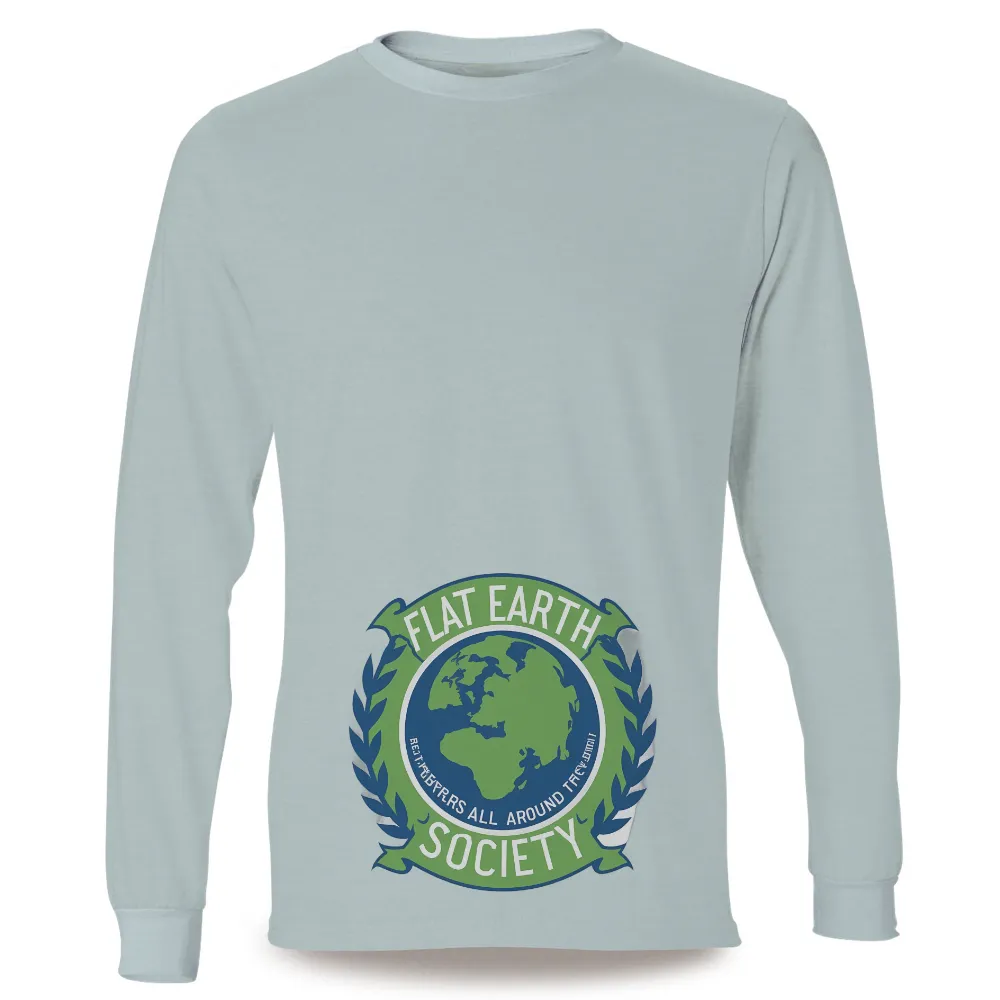 Custom Flat Earth Printing: Unconventional Ideas and Thought-Provoking Debates|green bean 5s graphic tee