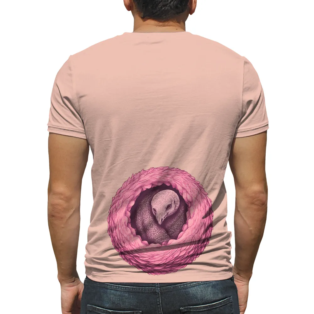 TShirt Printing: Find Inner Peace with Our Artistic Bird Design|bleach dye comfort colors