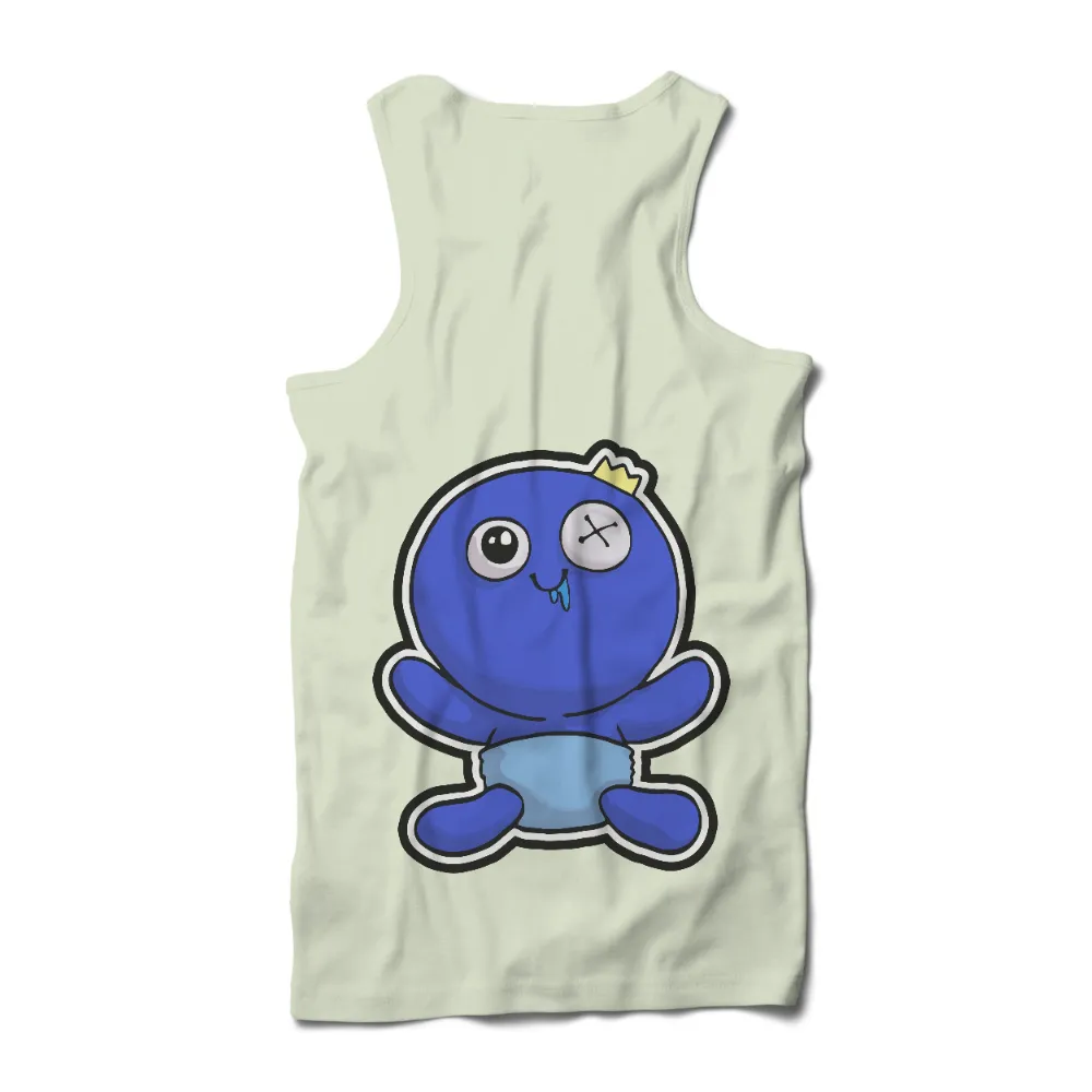 Custom Tee Shirts: Bloop the Blue Baby - Quirky Charm and Adventure|roblox kas t shirt