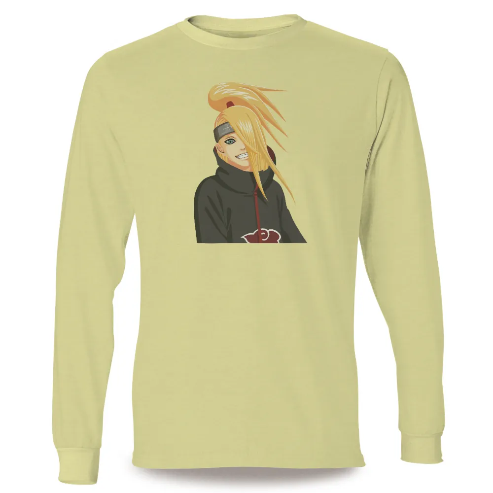 T-Shirt Printing: Deidara from Naruto - Anime Art|friends naruto t shirt