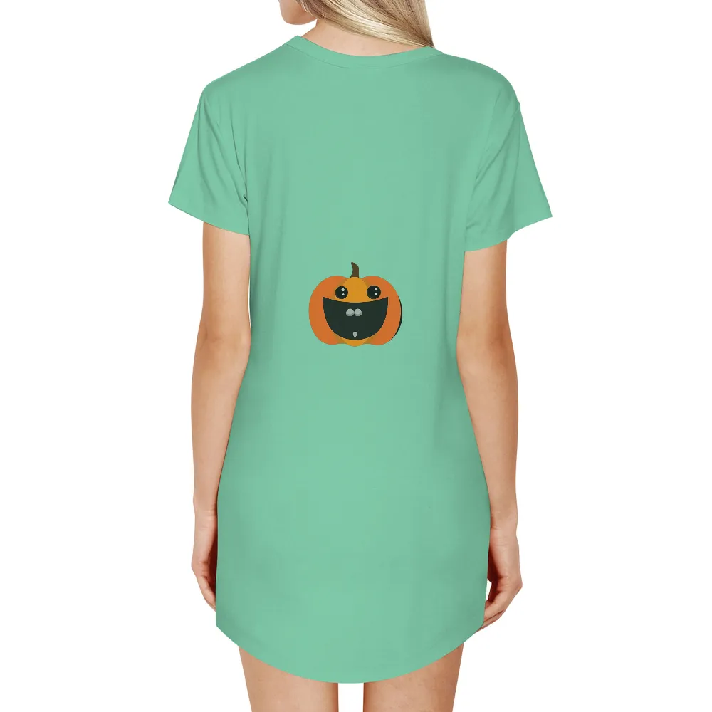 TShirt Printing: Halloween Pumpkin Fun - Spooky & Playful Design|black shirt bleach tie dye halloween