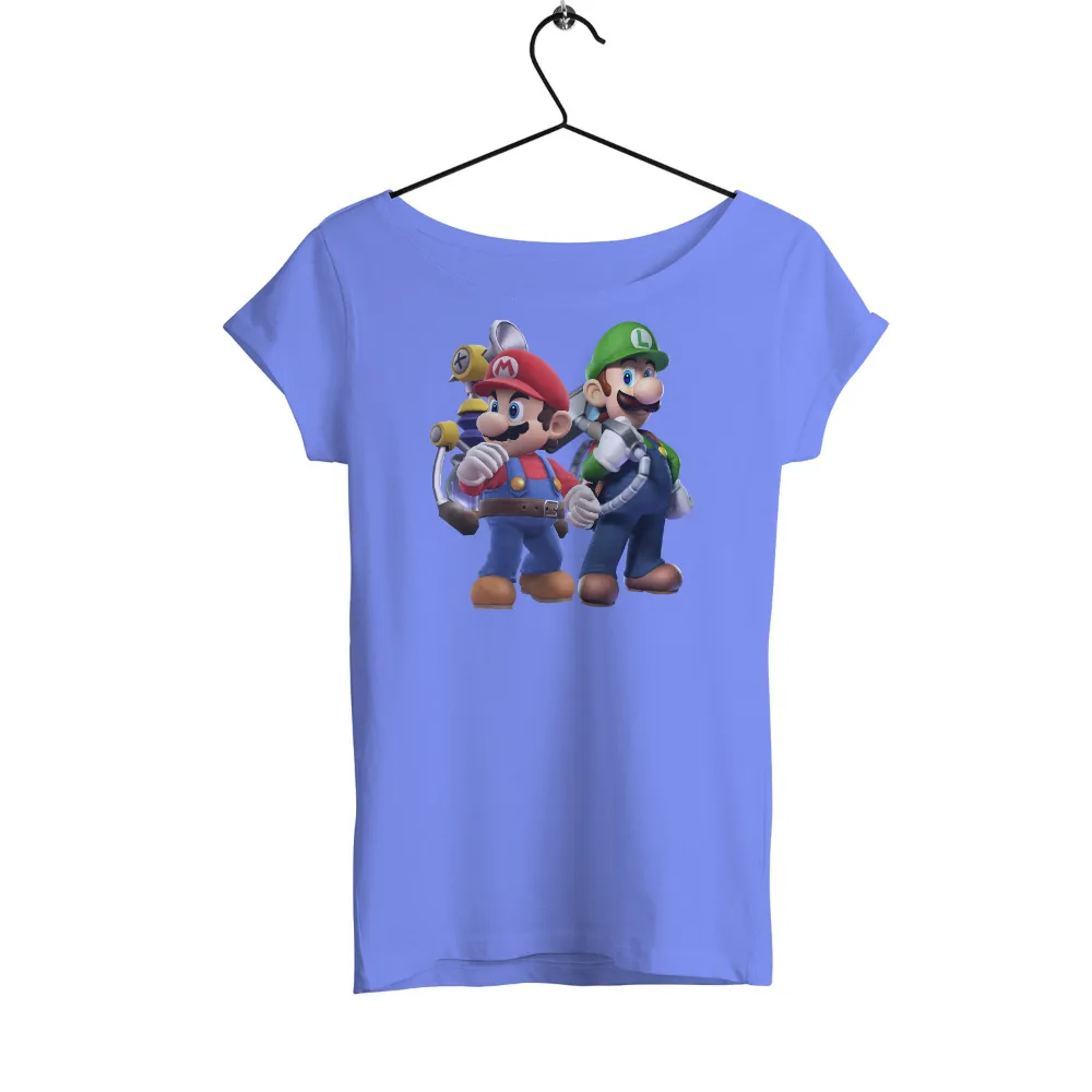 TShirt Design: Mario and Luigi's Adventure - Gaming Heroes|my hero academia shigaraki frame t shirt