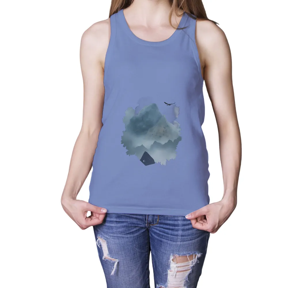 T-Shirts Custom: Soar Above the Clouds with Nature's Majesty|young money t shirt american eagle