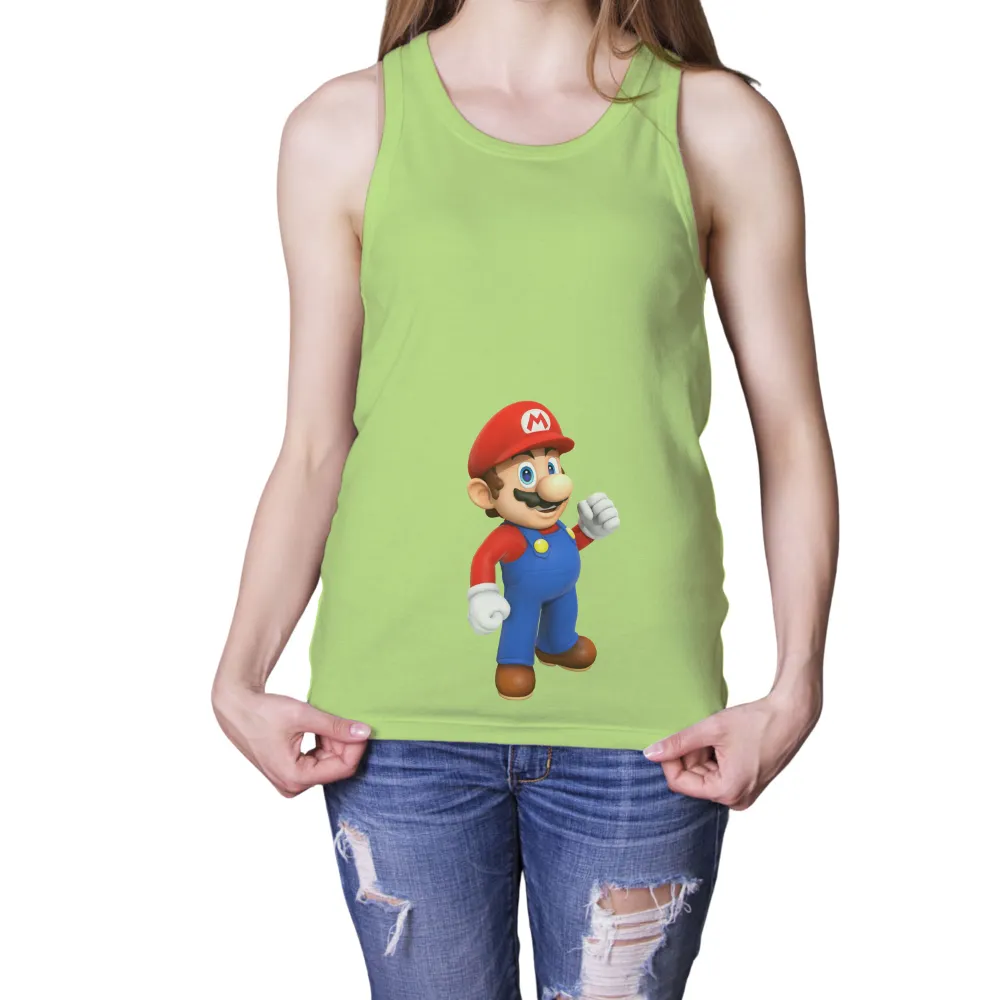 TShirt Design: Mario's Iconic Adventure|adventure time star wars shirt