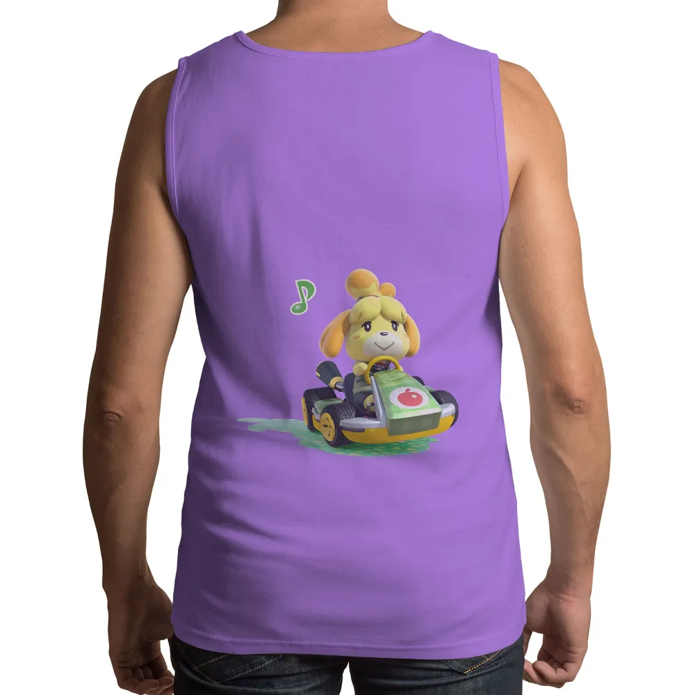 Tee Shirt Printing: Isabelle's Go-Kart Adventure in Animal Crossing|animal crossing sailor shirt