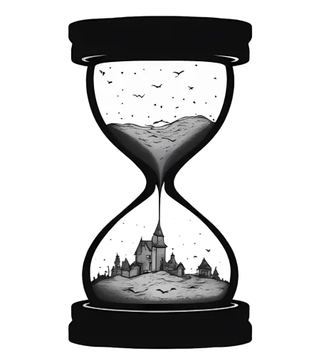 Timeless Hourglass Design: Capturing Village Memories