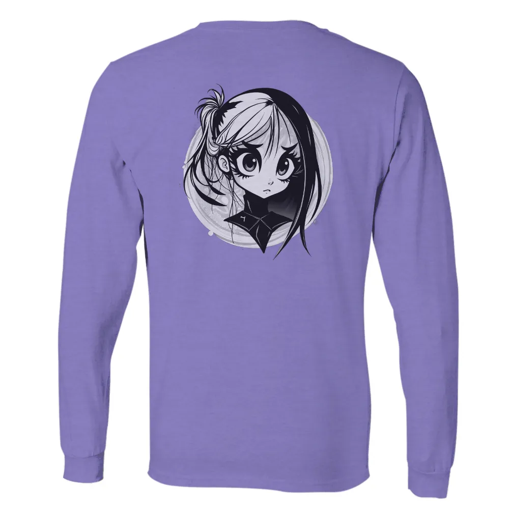 Tee Shirts Printed: Luna's Journey - Anime Duality Design|aot manga shirt