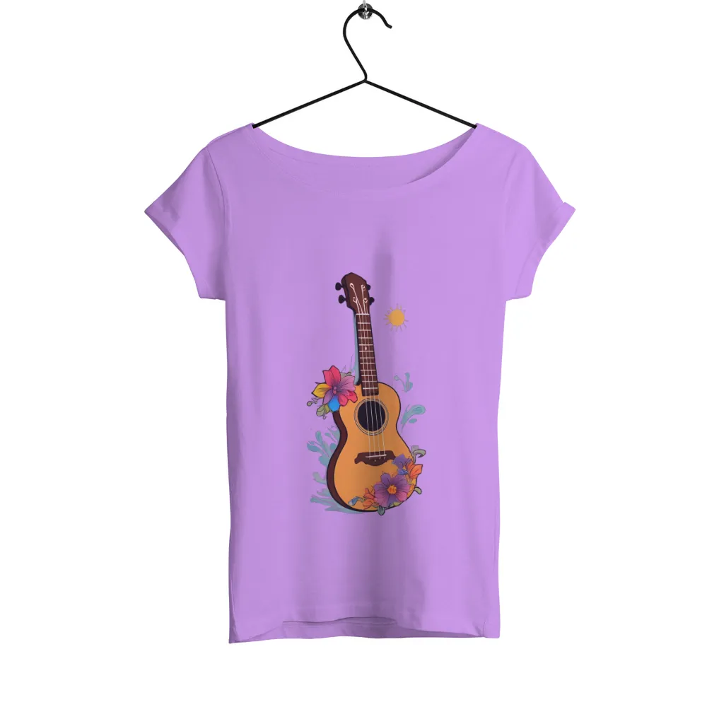 TShirt Printing: Ukulele Harmony - A Symphony of Colors and Joy|80's music tshirts