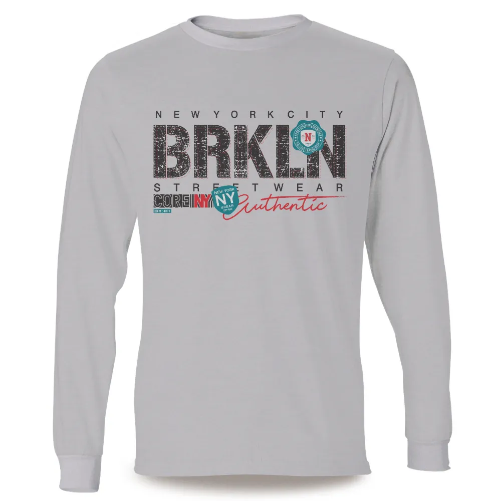 Custom T-Shirt Printing: BRKLN Authentic Streetwear Design|distressed budweiser shirt