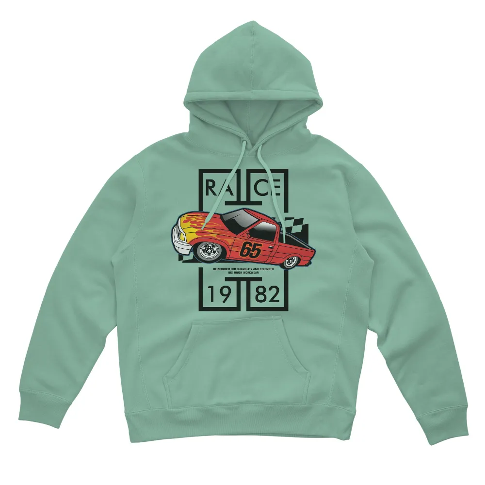 Tee Shirts Printed: Red Sports Car with Flame Design|adventure time star wars shirt