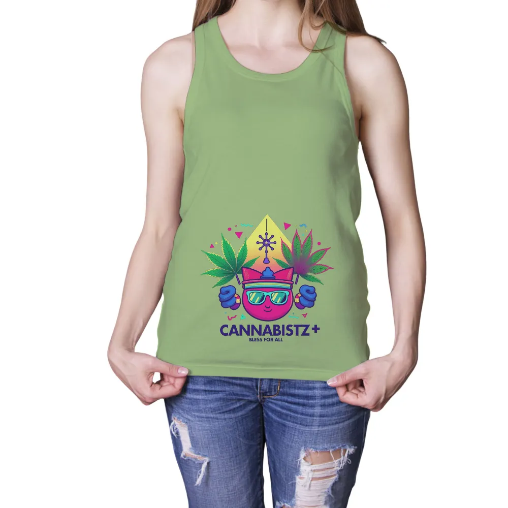 Cannabistz+ TShirt Printing | Cannabis Pop Culture Tee| Playful T-shirt design