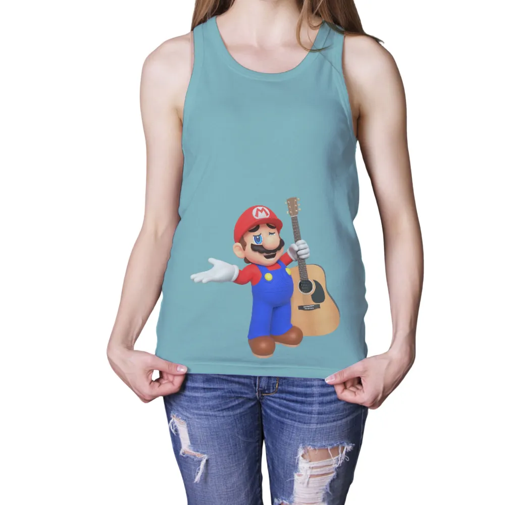 T-Shirts Pattern: Mario's Musical Adventure|animal crossing music fest shirt