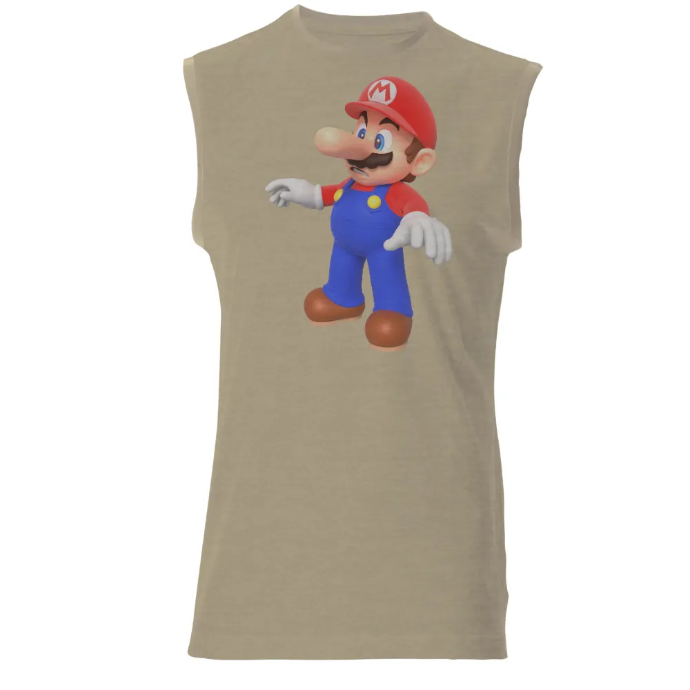 T-Shirts Custom: Mario's Pixel Adventure - Gaming Hero|luke cage hero for hire t shirt