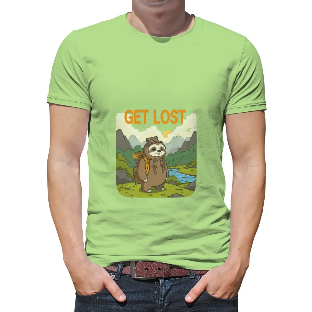 T-Shirt Printing: Get Lost in Adventure with Sloth Sam|adventure time shirt sex