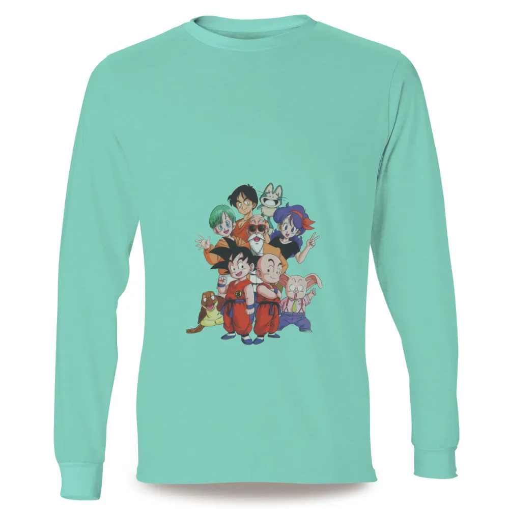 Custom Tee Shirts: Retro Anime Friendship Adventure|retro earth day shirt