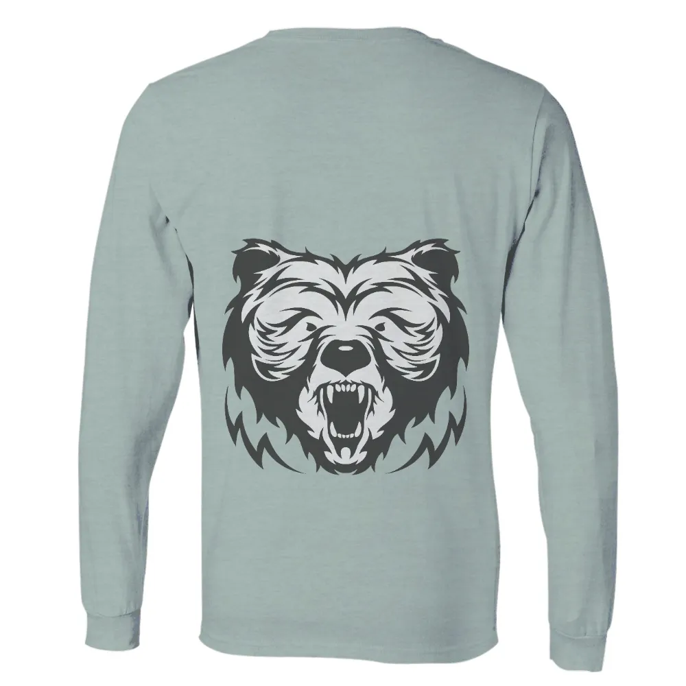 Custom T-Shirt Printing: Unleash Your Inner Beast with Boris the Bear|t shirt painting on nature