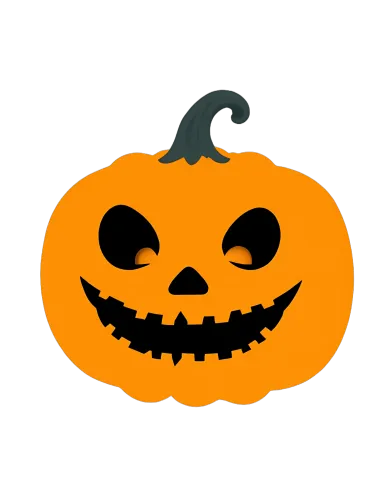 TShirt Printing: Cheerful Halloween Pumpkin Design