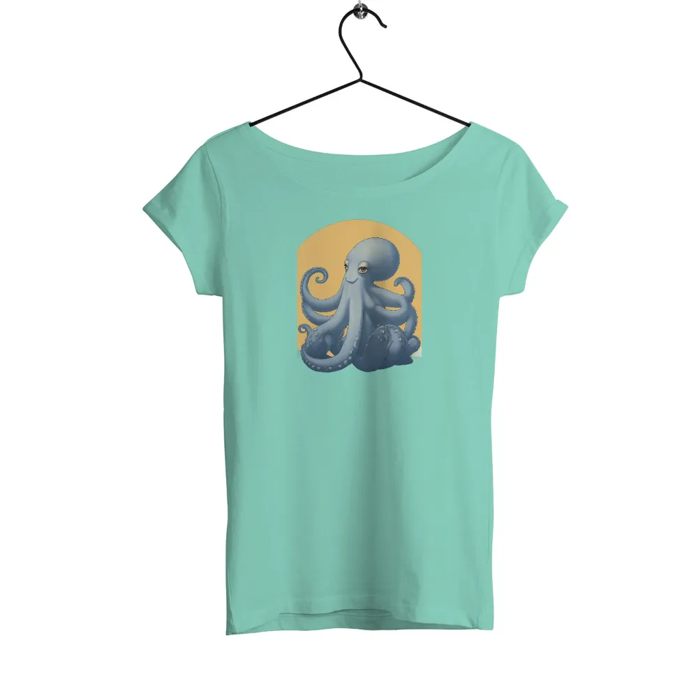 T-Shirts Design: Orion the Octopus - Marine Conservation Mascot|frank ocean band tee