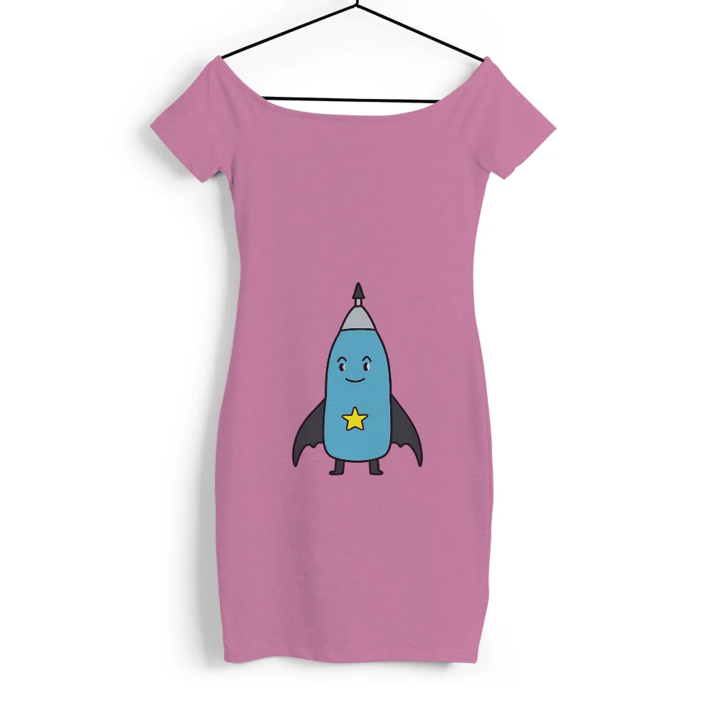 Whimsical Rocket: T-Shirts Pattern Inspired by Space Adventure|jacob degrom blue jersey