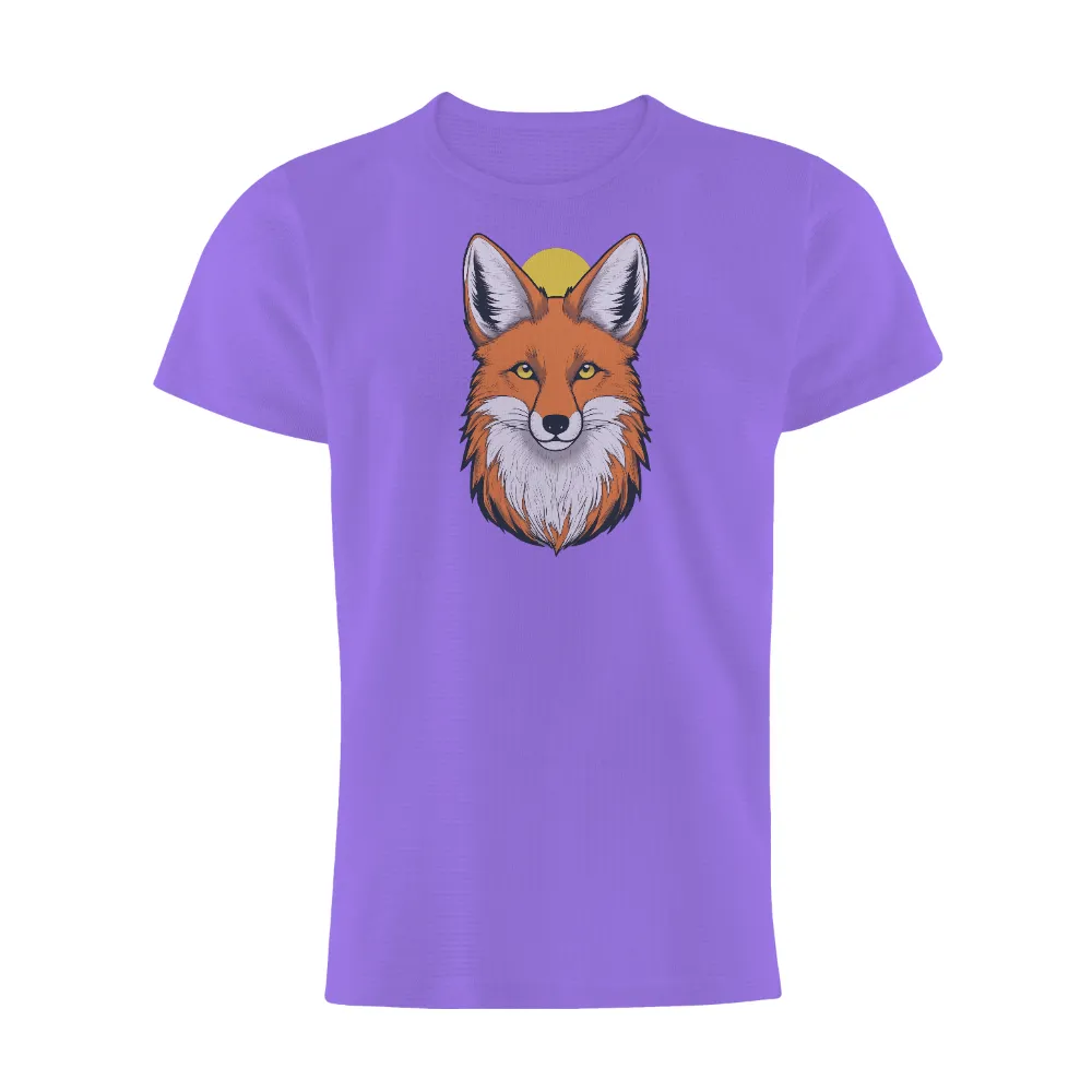 Customized Tee Shirts: Fox Spirit - Nature's Wisdom| Nature-inspired t-shirt