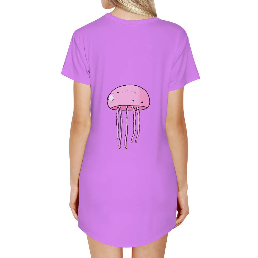 Shirts Graphic Tees: Whimsical Jellyfish Friendship Design|support your local campground shirt